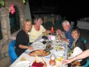 Vegalis Restaurant - Rachel, Tsipy, Ron, and Susan